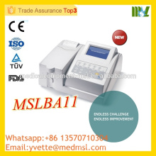 MSLBA11 Factory Price Analyseur de biochimie semiautomatique fabriqué en Chine